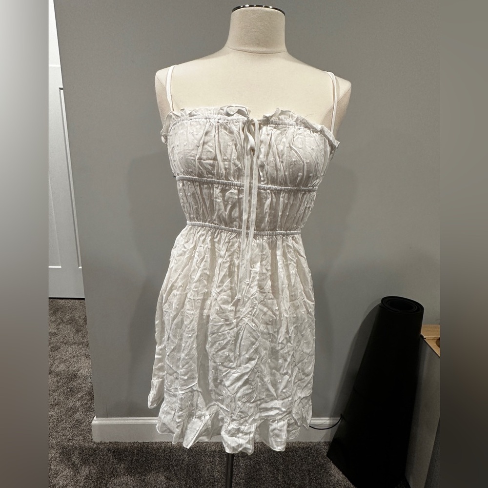 NWOT CIDER white sundress - size medium